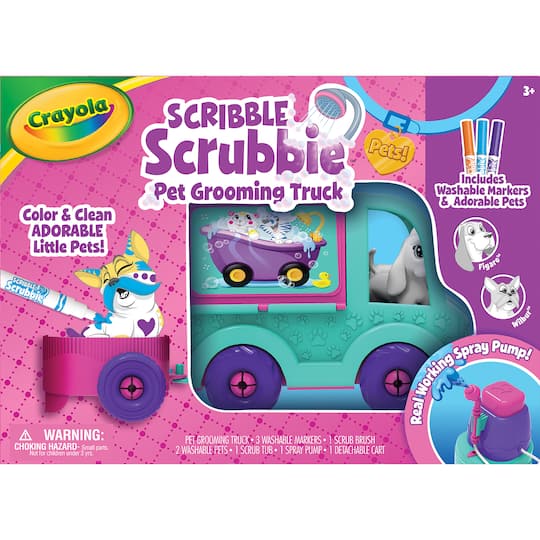Crayola® Scribble Scrubbie® Pets! Pet Grooming Truck